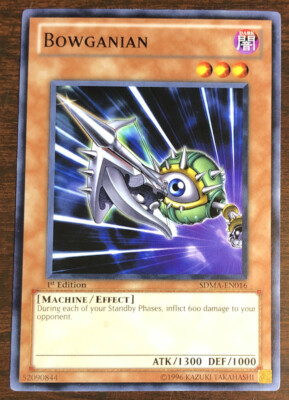 Bowganian SDMA-EN016 Yugioh! Card from Marik Structure Deck 1st Ed NEAR MINT x1-image
