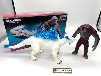2024 Bandai Shimo & Skar King Figure Set WITH BOX Godzilla x Kong The New Empire-image