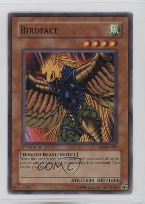 2006 Yu-Gi-Oh! Lord of the Storm Structure Deck 1st Edition Birdface 1e7-image