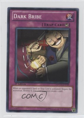 2011 Yu-Gi-Oh! Gates of the Underworld Structure Deck 1st Edition Dark Bribe ds6-image