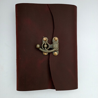 Vintage leather Bound Journal Antique Notebook, Diary, Sketchbook-image