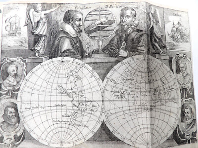 Schouten Travel Journal Around the World Map Cap Horn Original Ed. FR 1618-image