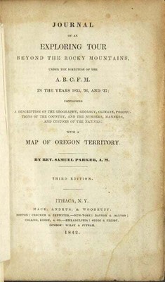 Samuel Parker / Journal of an exploring tour beyond the Rocky Mountains 1842-image