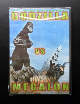 Godzilla Vs Megalon (DVD, 1973) Rare NEW SEALED-image
