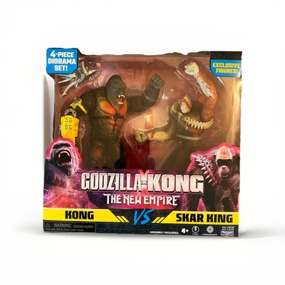 Godzilla x Kong The New Empire Kong vs Shar King Exclusive Figures New & Sealed-image