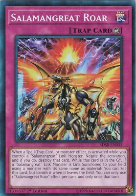 Salamangreat Roar NM 1st SDSB (#1) Structure Deck: Soulburner Yugioh-image
