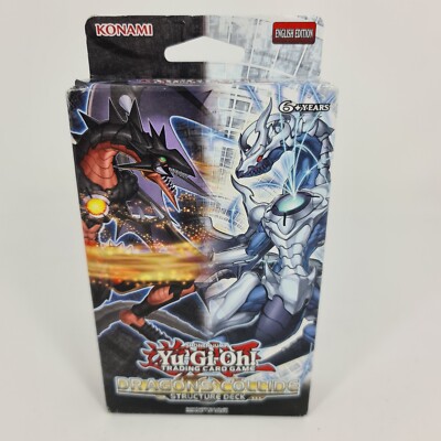 Yugioh (Yu-Gi-Oh!) Cards Dragons Collide Structure Deck -BOX DAMAGE-image