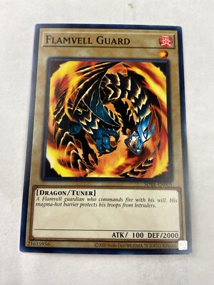 yugioh Flamvell Guard sdbe-en005 Saga Of Blue Eyes White Dragon Unlimited Common-image