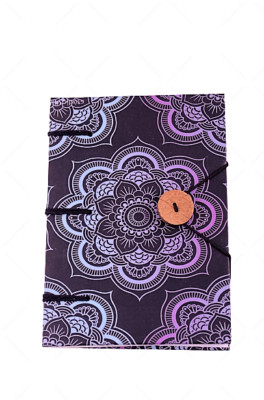 Vintage Leather bound Hard Cover Notebook  Handmade Paper Diary Sketchbook-image