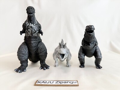 2024 Movie Monster Monochrome Shin Godzilla 2016 3 Forms Figure Set ORTHO Bandai-image