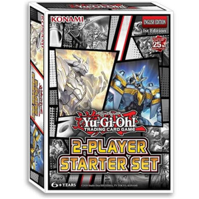 Yu-Gi-Oh Cards - 2-PLAYER STARTER SET [64-Page Comic Book, 2 44-Card Decks]-image