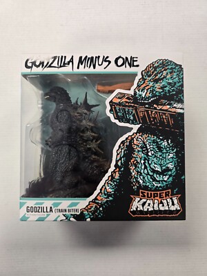Godzilla Minus One 5'' TRAIN BITER Figure Super Kaiju Super7 Used-image