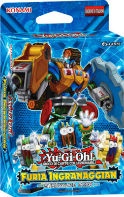 Yu-Gi-Oh! Fury Inggranaggian 1st Edition Structure Deck (IT)-image
