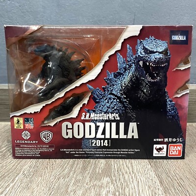 Bandai S.H. MonsterArts - Godzilla 2014 - Action Figure USED-image