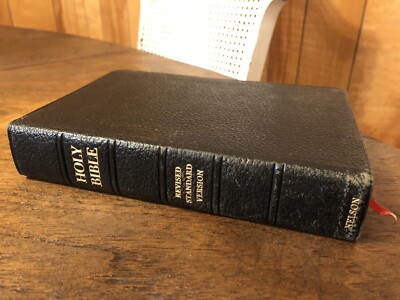 Nelson RSV Revised Standard Version Bible Genuine Leather 3807 Text Edition-image