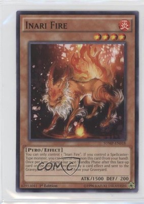 2015 Yu-Gi-Oh! Master of Pendulum Structure Deck 1st Edition Inari Fire 01ic-image