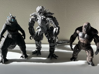 GvK MechaGodzilla & Kong SHF Action Figures-image