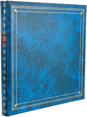 MP-300/RB 300-Pocket Post Bound Leatherette Cover Photo Album for 3.5 by 5.25...-image