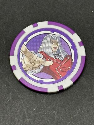 Maximillion Pegasus Poker Chip Yu-Gi-Oh! Duel Links Prize Collectible Token-image