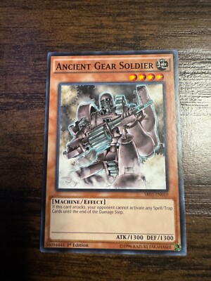 Ancient Gear Soldier SR03-EN010 Structure Deck: Machine Reactor 1st Edition-image