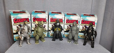 Super 7  Monster Island Godzilla set of 5 with CHASE MECHAGODZILLA BARAGON-image