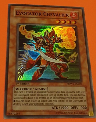 Evocator Chevalier - 1st Ed. Super Rare - Warrior's Strike Structure Deck - YGO-image