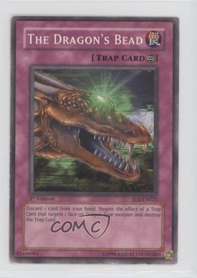 2005 Yu-Gi-Oh! Roar Structure Deck 1st Edition The Dragon's Bead #SD1-EN023 nh3-image