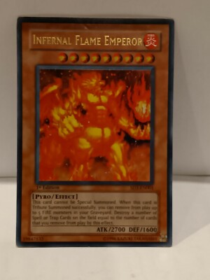 Infernal Flame Emperor - SD3-EN001 - Ultra Rare 1st Edition Structure Deck: -image