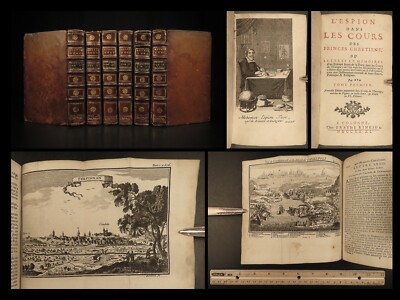 1731 Letters of Turkish SPY by Marana Ottoman Letters Byzantine Political 6v SET-image