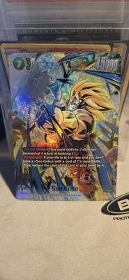 Dragon Ball Super Card Son Goku FB05-119 Alternate Art Secret Rare New Adventure-image