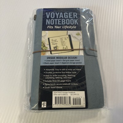 Voyager Leather Journal by Peter Pauper Press Regular/Bullet Journal-image