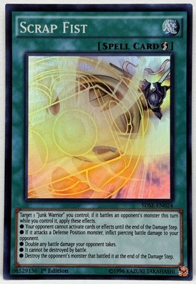 Yu-Gi-Oh! Scrap Fist SDSE-EN024 Structure Deck: Synchron Extreme 1st Edition-image