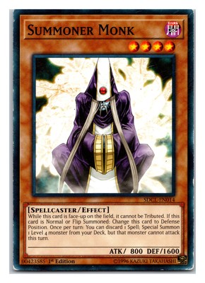 Structure Deck: Cyberse Link #SDCL-EN014 Summoner Monk - 1st Ed.-image