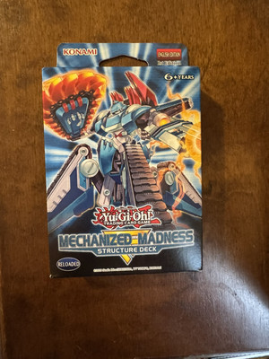 Yu-Gi-Oh! Mechanized Madness Structure Deck Sealed 1st Edition-image