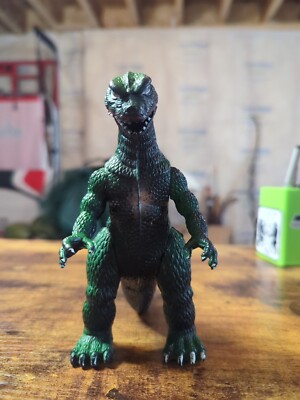 Vintage 1985 Godzilla Toho Co. Imperial Toy 6” Action Figure Monster Creature-image