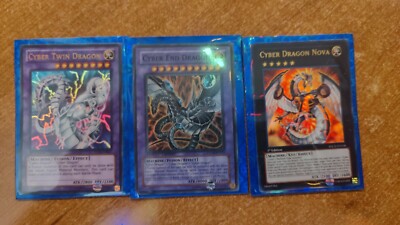 YuGiOh - Cyber Dragon Revolution, Structure Deck - Opened, All Cards, NM Cond.-image