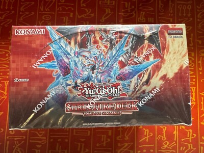 YUGIOH ALBAZ STRIKE STRUCTURE DECK SEALED DISPLAY 1ST EDITION 8 DECKS-image