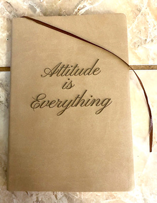 New, faux suede bound writing journal 