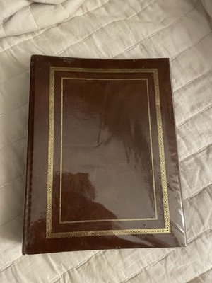 Pleather Photo Album For 5x7” Photos -image