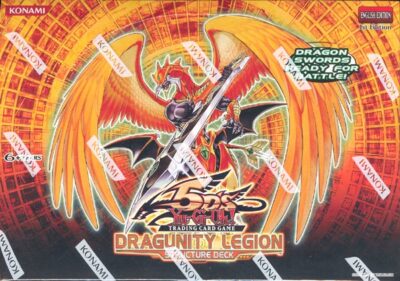 YUGIOH DRAGUNITY LEGION 1ST EDITION STRUCTURE DECK BOX BLOWOUT CARDS-image