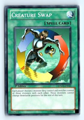 Yu-Gi-Uh Creature Swap #SDMA-EN022 Structure Deck: Marik tcg LP-image