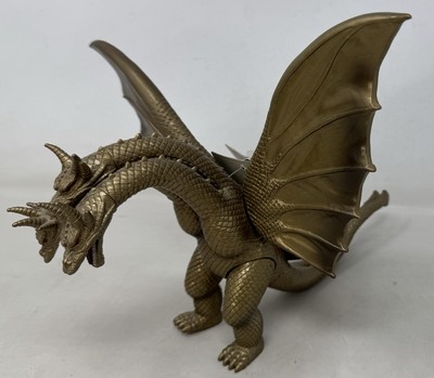Japan Movie Monster Series King Ghidorah Figure 2004 BANDAI  NWT New w/ Tags-image