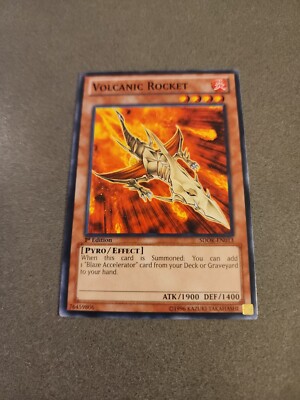 Yu-Gi-Oh! - Volcanic Rocket  (SDOK-EN013) - Structure Deck Onslaught of the y27-image