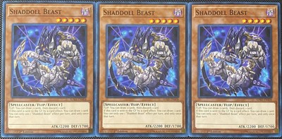 Shaddoll Beast SDSH-EN008 Structure Deck: Shaddoll Showdown-1st Edition (x3)-image