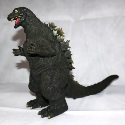 GODZILLA 1954 BANDAI VTG WALKING FIGURE JP ANIME COLLECTION LIMITED SOFT READ-image