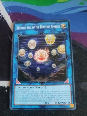 Yugioh! Hieratic Seal of the Heavenly Spheres  SDWD-EN040 Structure Deck-image
