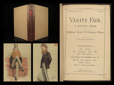 1870 Vanity Fair ART Henry Bulwer Frederick III of Prussia Illustrated COLOR  -image