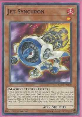 Yugioh - Jet Synchron - 1st Edition Card-image