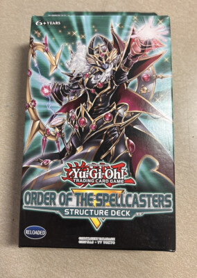 Yu-gi-oh! ORDER OF THE SPELLCASTERS Structure Deck Original 2017 SEALED-image