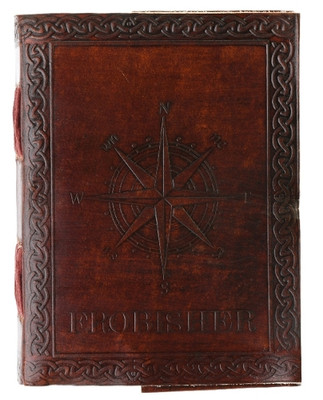 Compass Leather Journal Medium (Leather Bound)-image